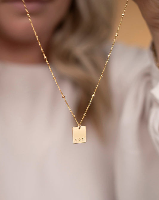 Mini Rectangle Necklace