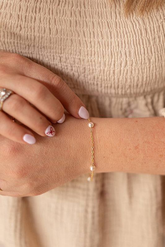 Eloise Pearl Bracelet