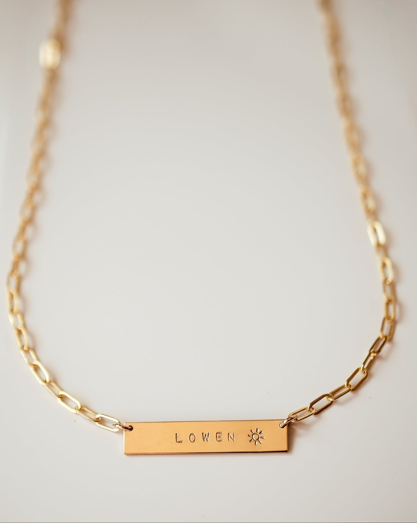Lottie Bar Necklace