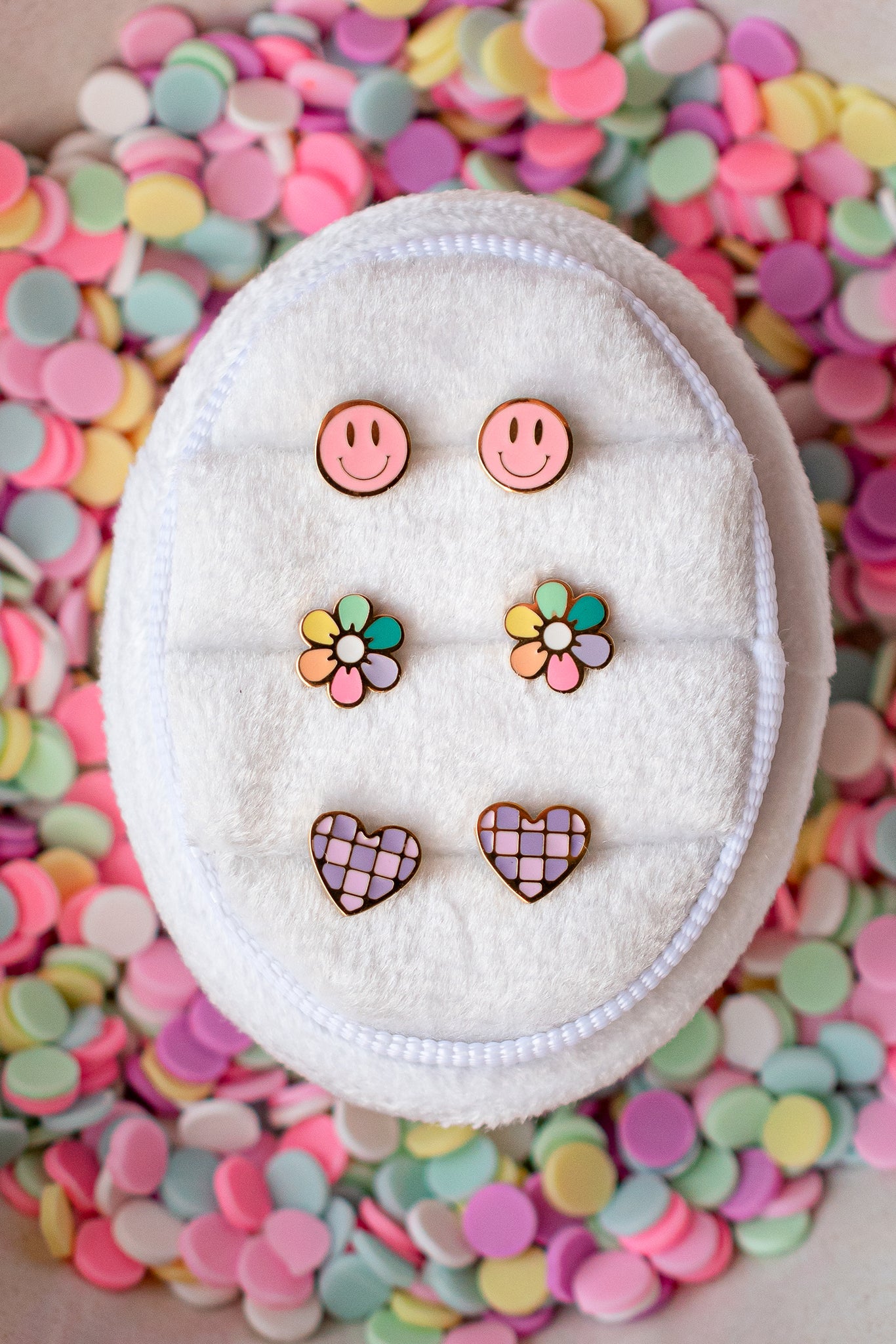 Smiley Studs