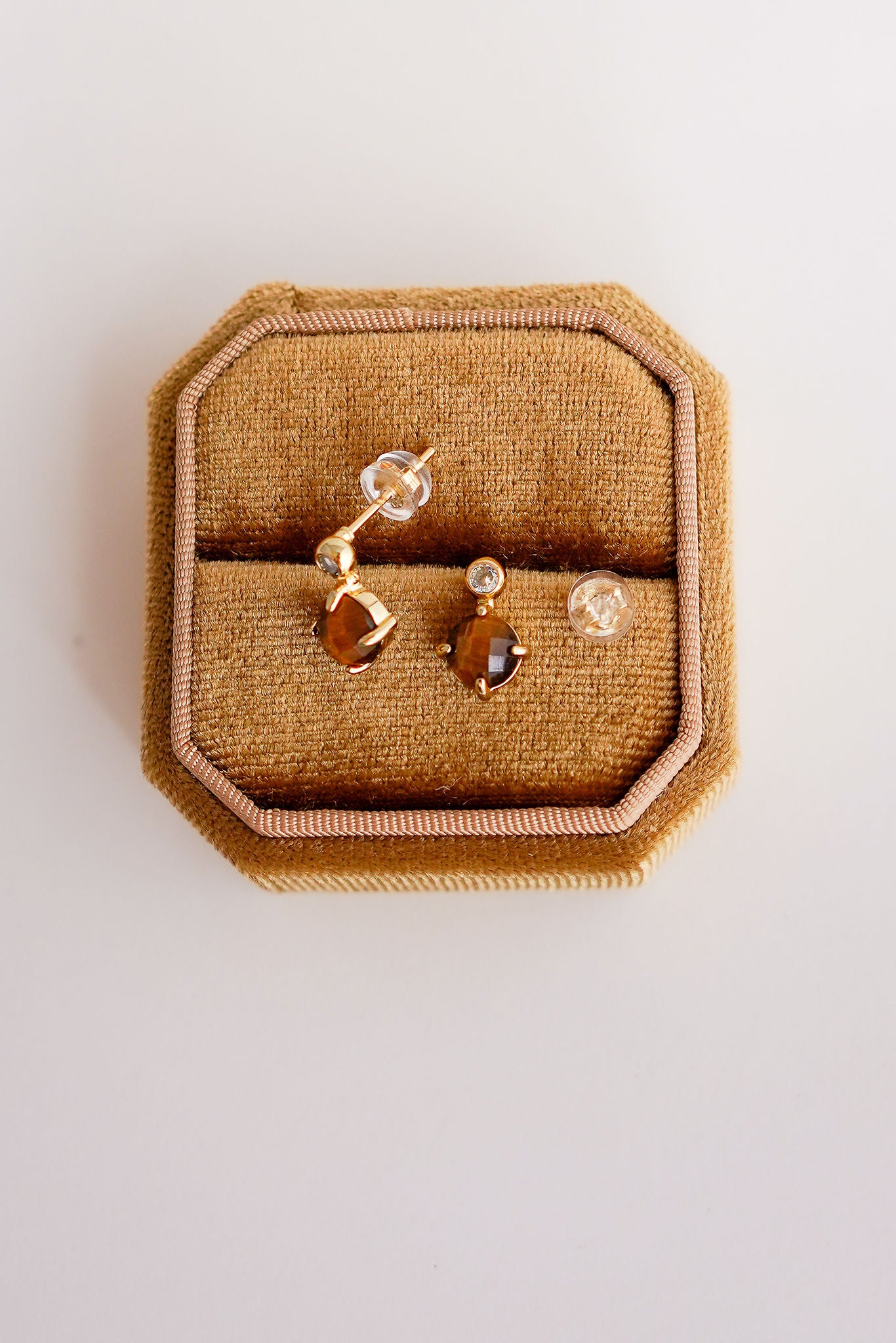 Tiger Eye Studs