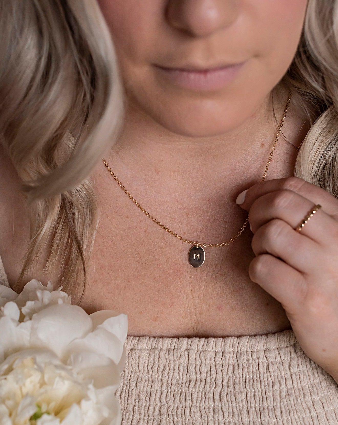 Petite Oval Necklace