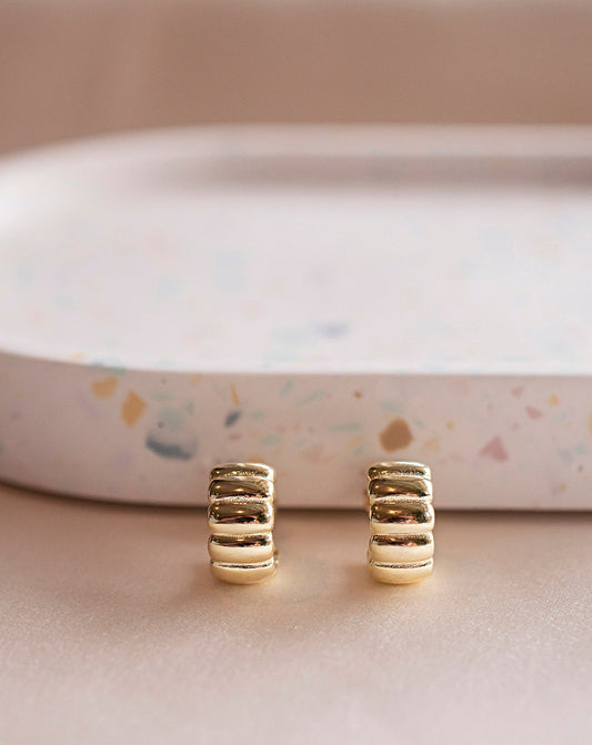 Scalloped Hoops