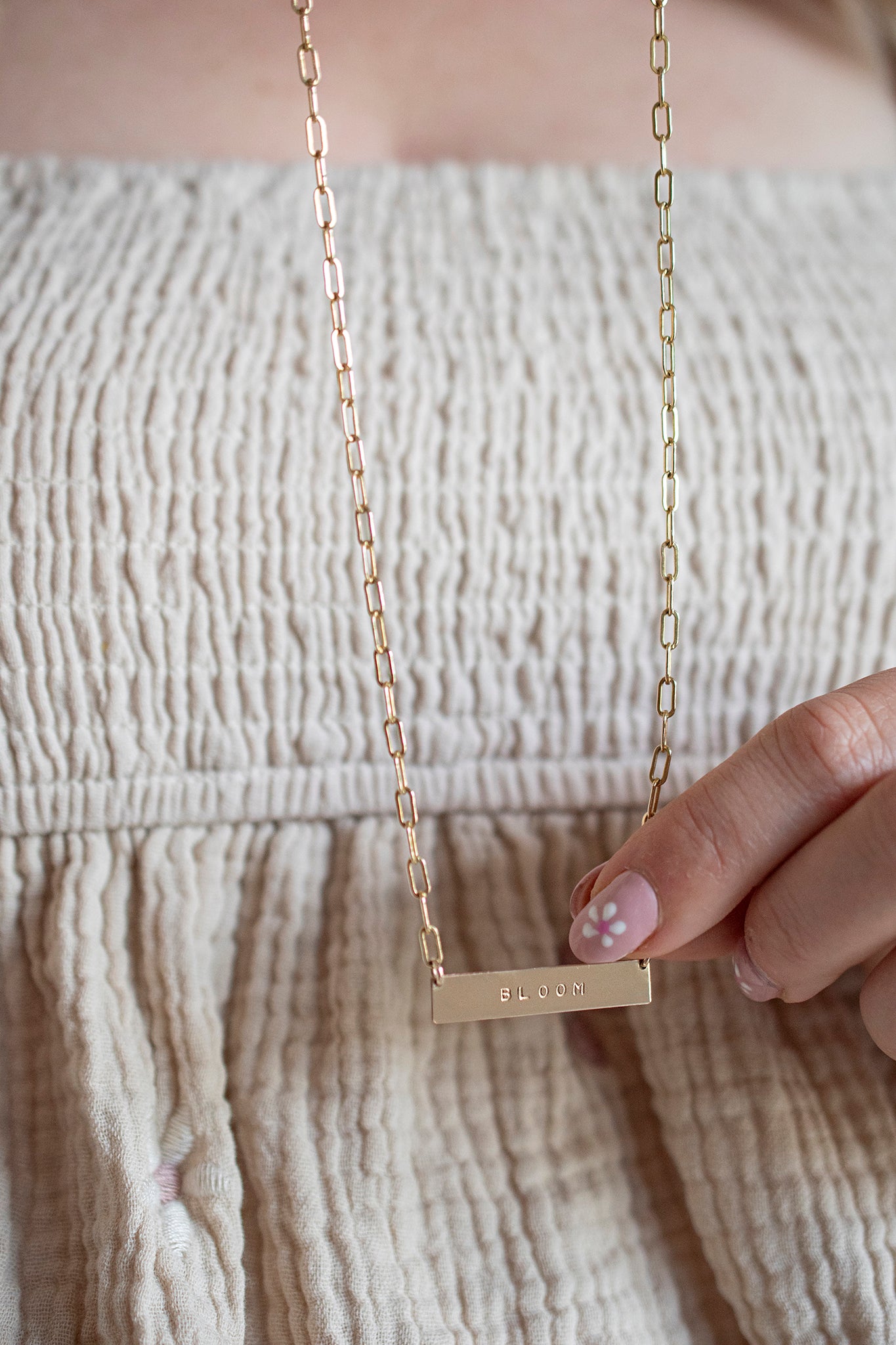 Lottie Bar Necklace