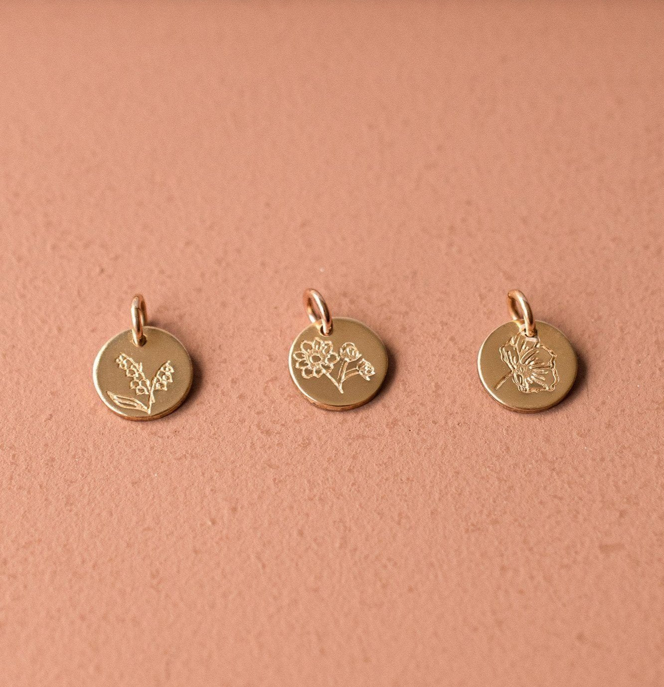 Add On Discs: Mini Birth Flower (8mm)