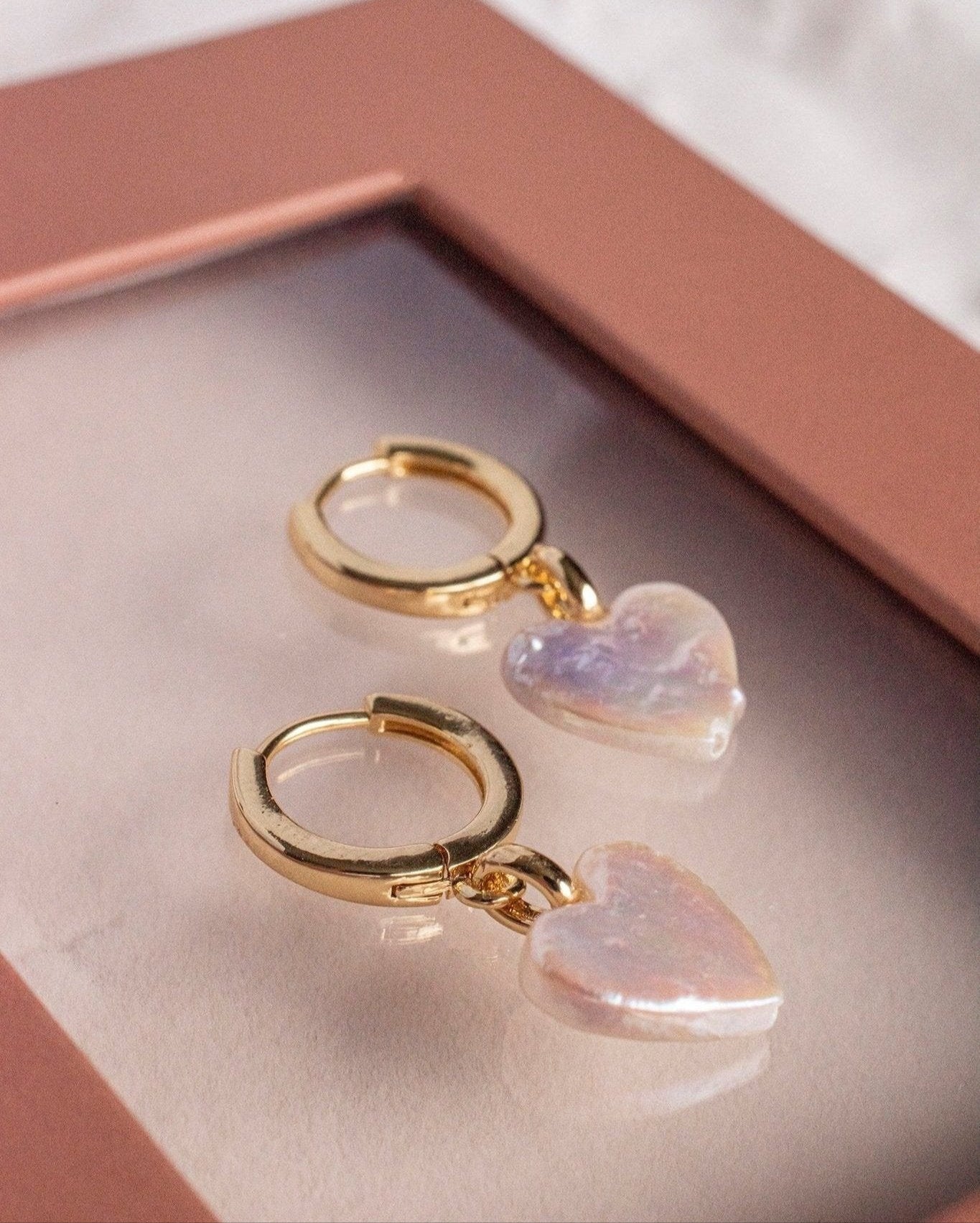 Pearl Heart Drops