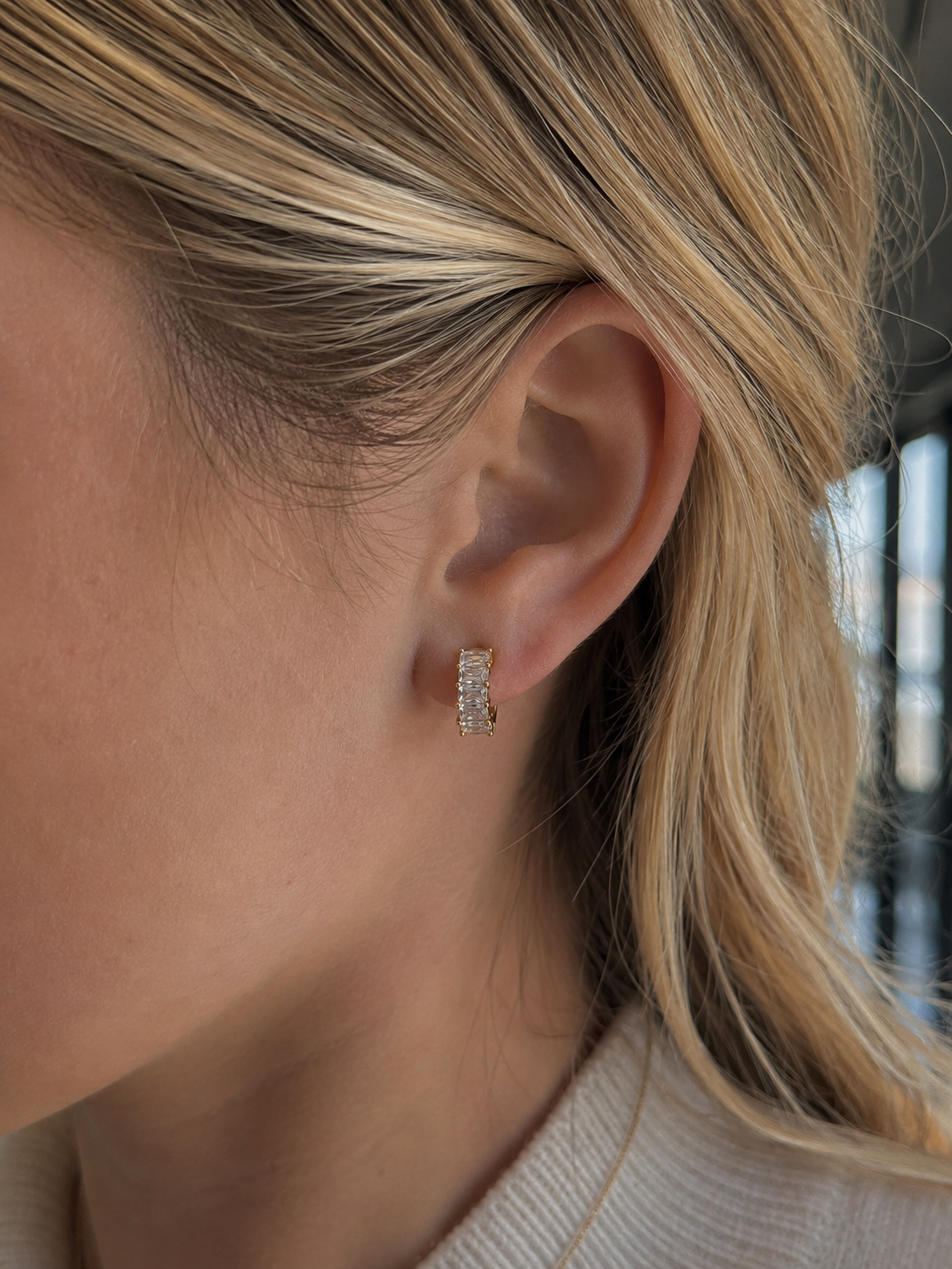 Mini Baguette Hoops