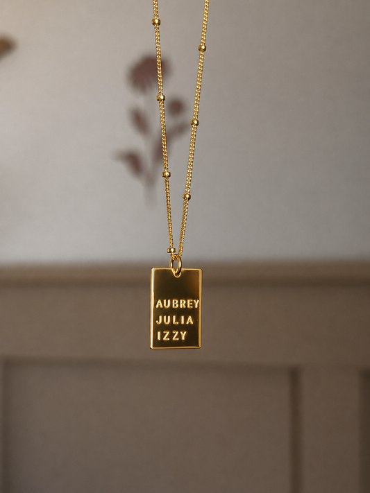 Rectangle Necklace
