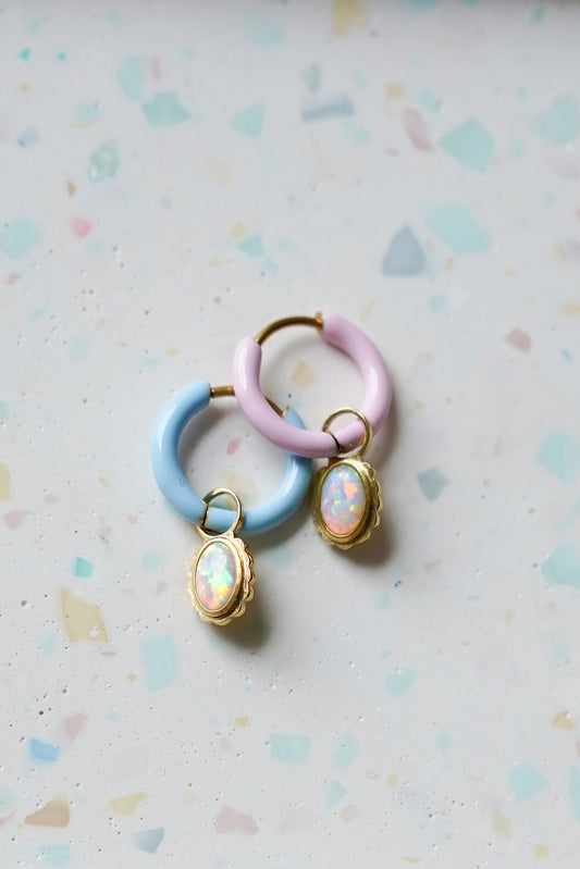 Anniversary Opal Charms