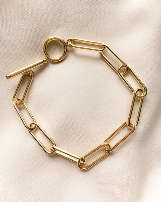 Bold Paperclip Bracelet