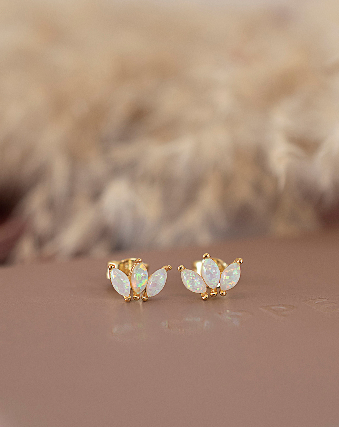 Opal Sunrise Studs