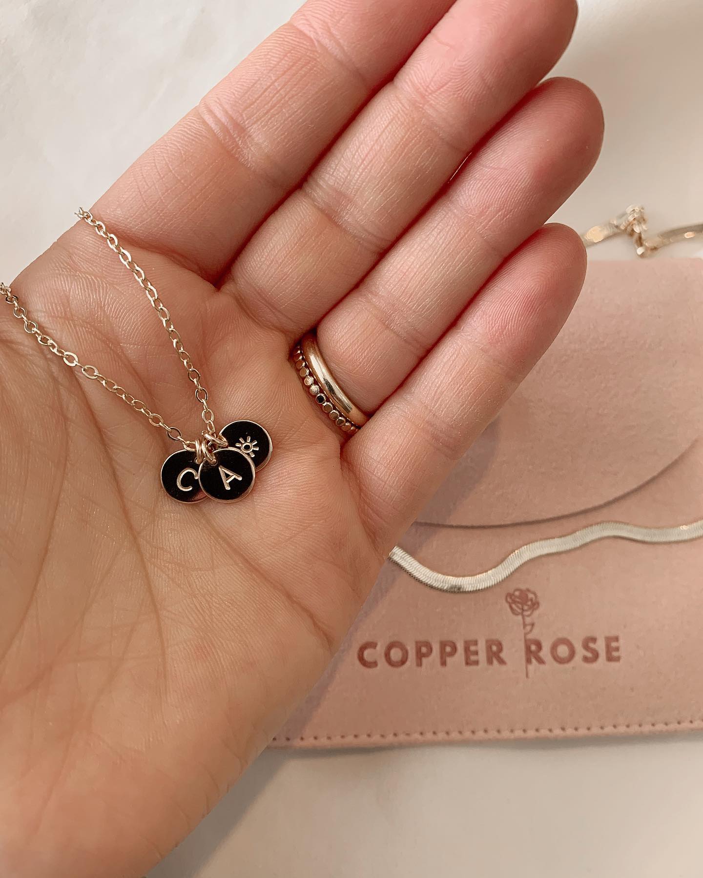 8mm Disc Necklace