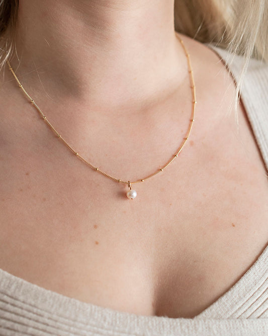 Pearl Drop Necklace