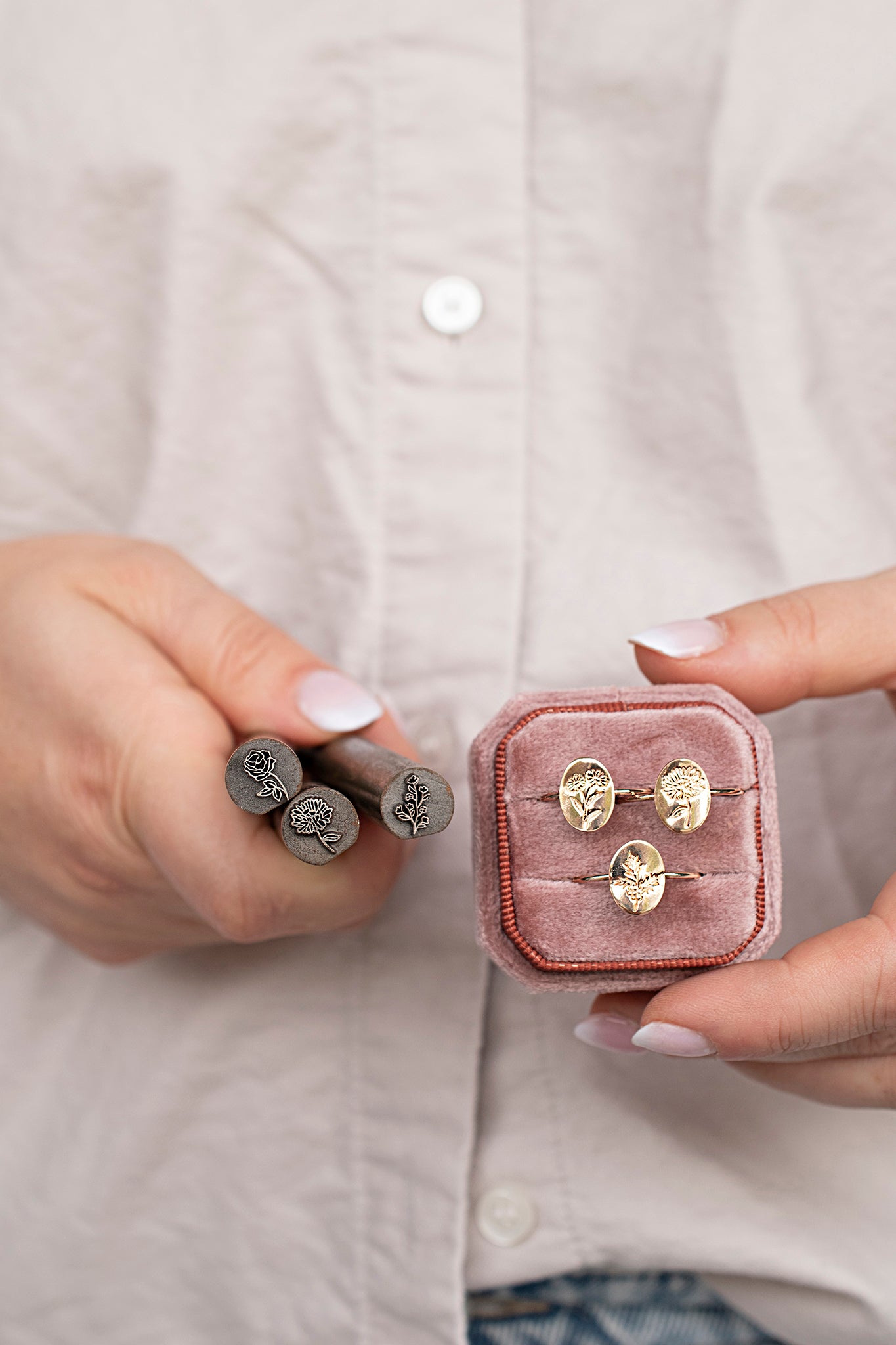 Birth Flower Ring