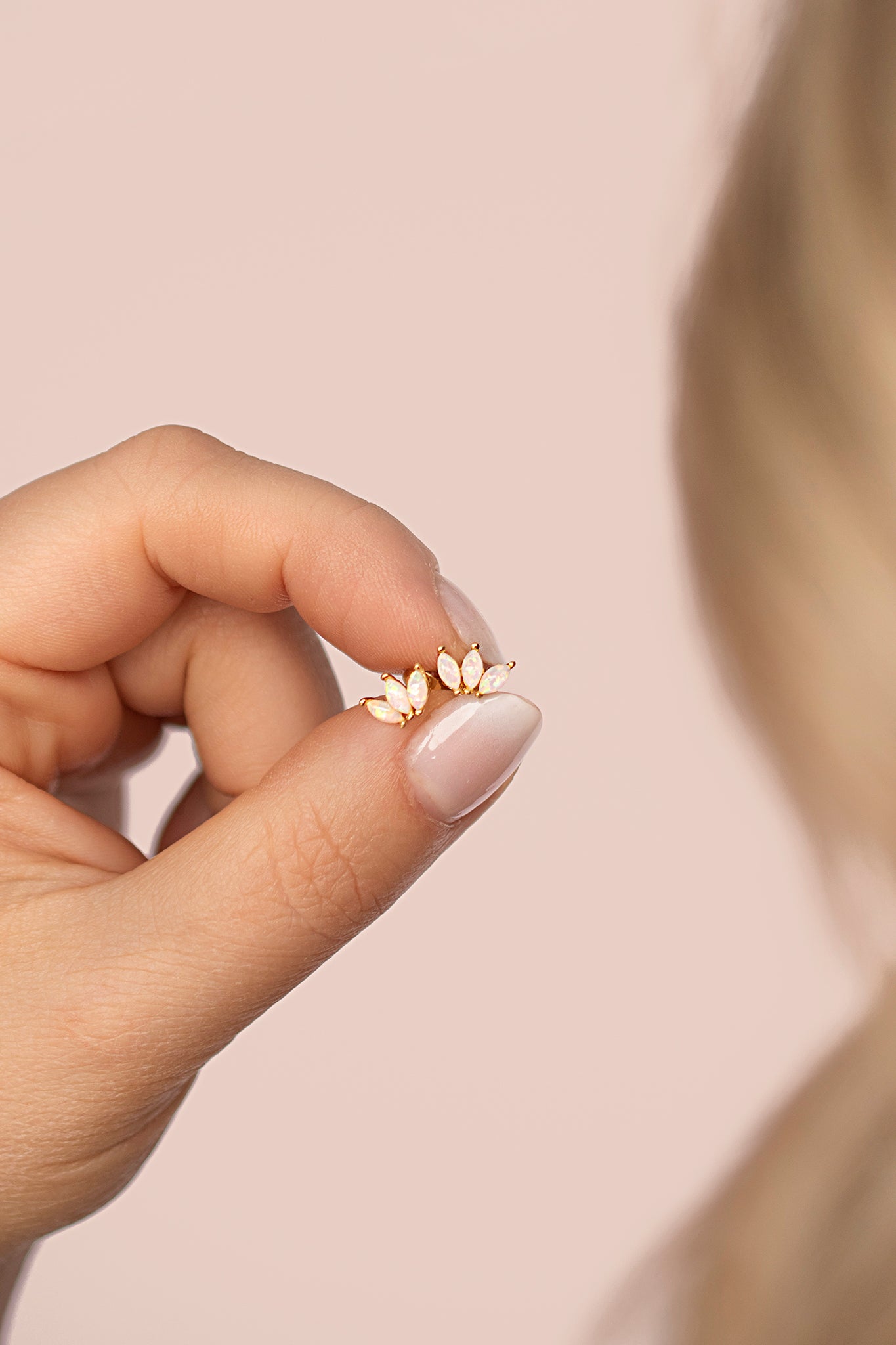 Opal Sunrise Studs