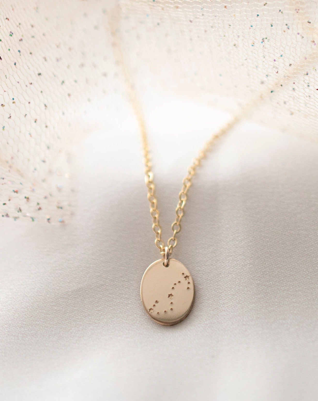 Zodiac Constellations - Petite Oval