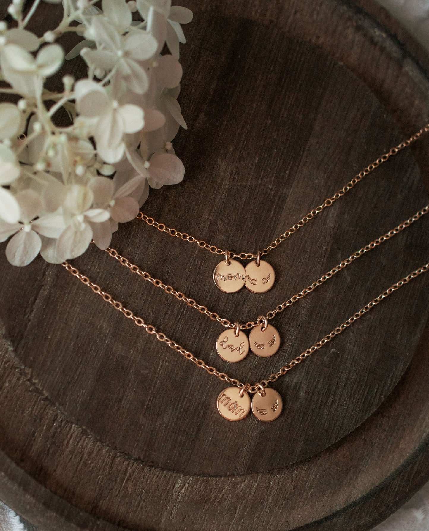 8mm Disc Necklace