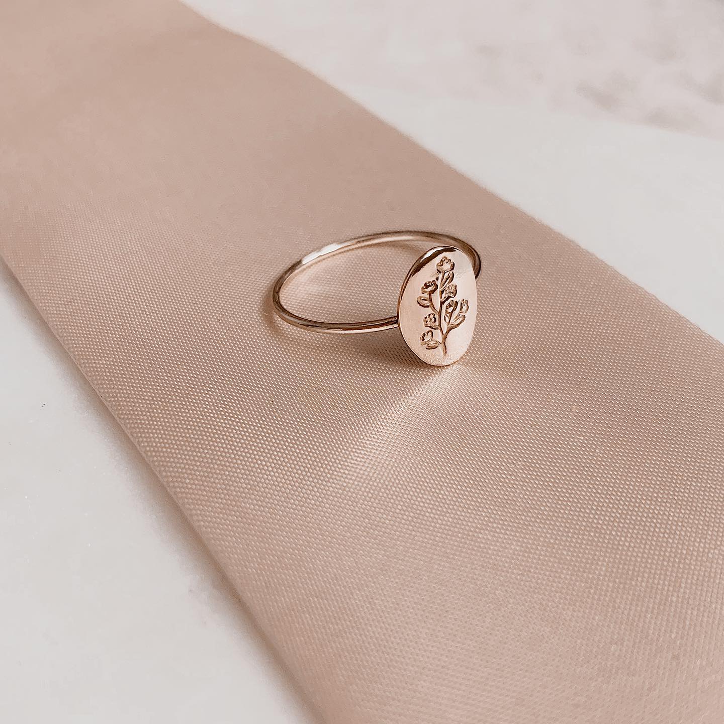 Birth Flower Ring