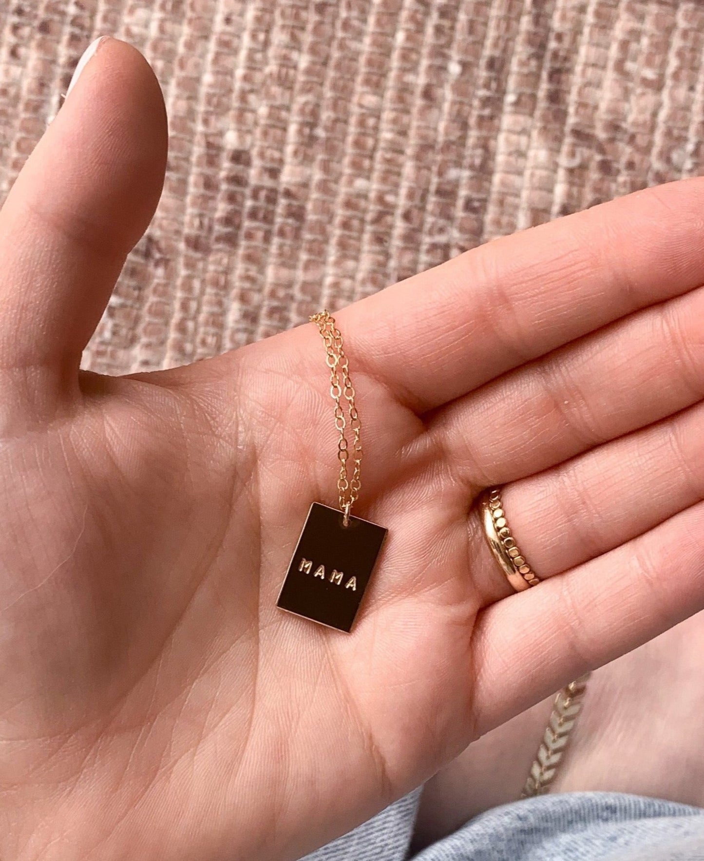 Rectangle Necklace
