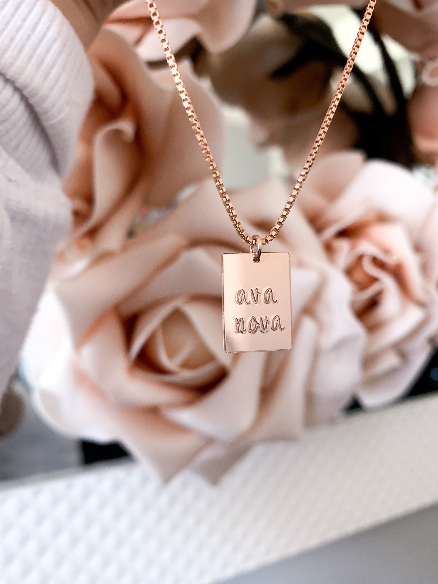 Rectangle Necklace