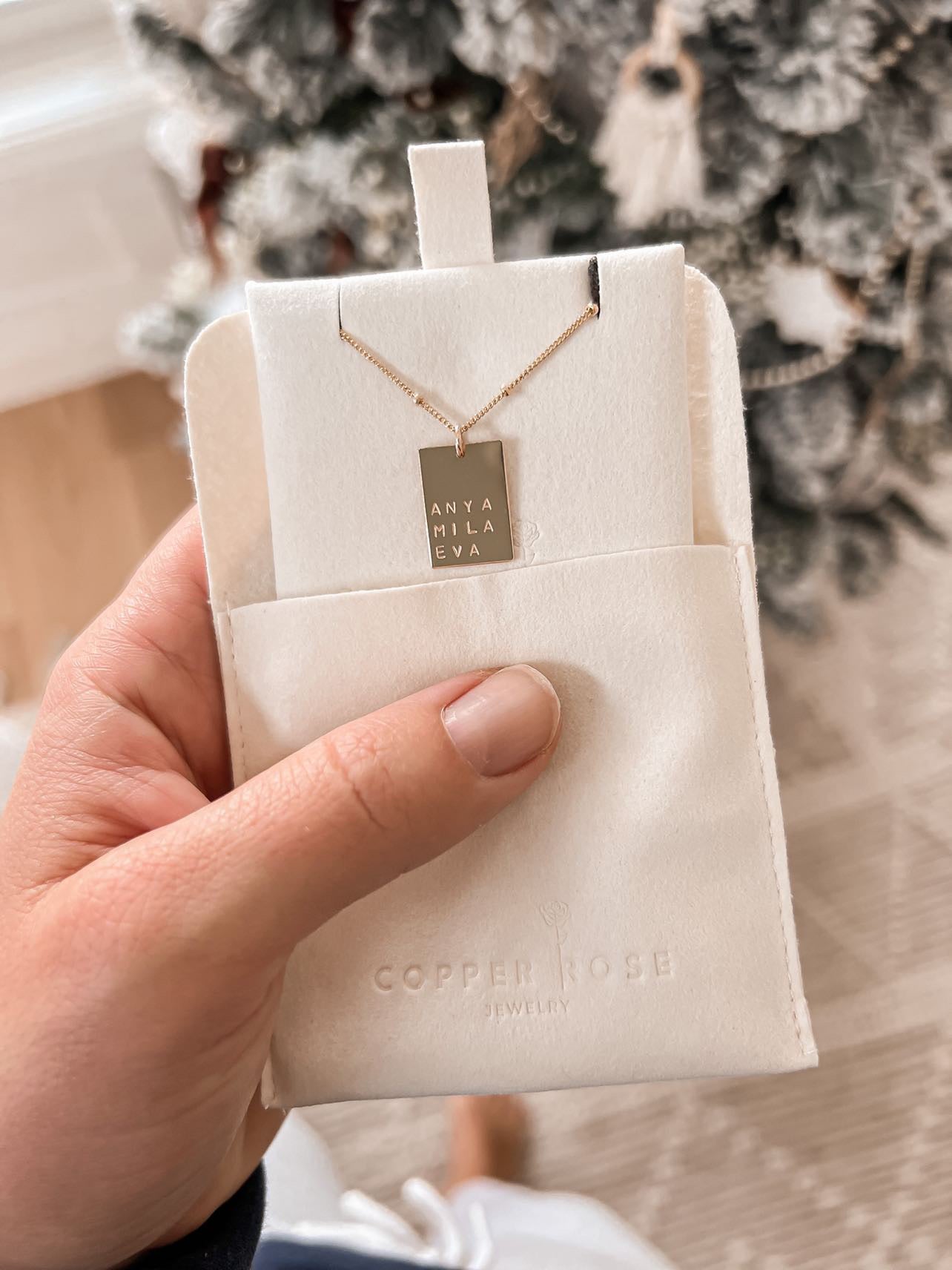 Rectangle Necklace