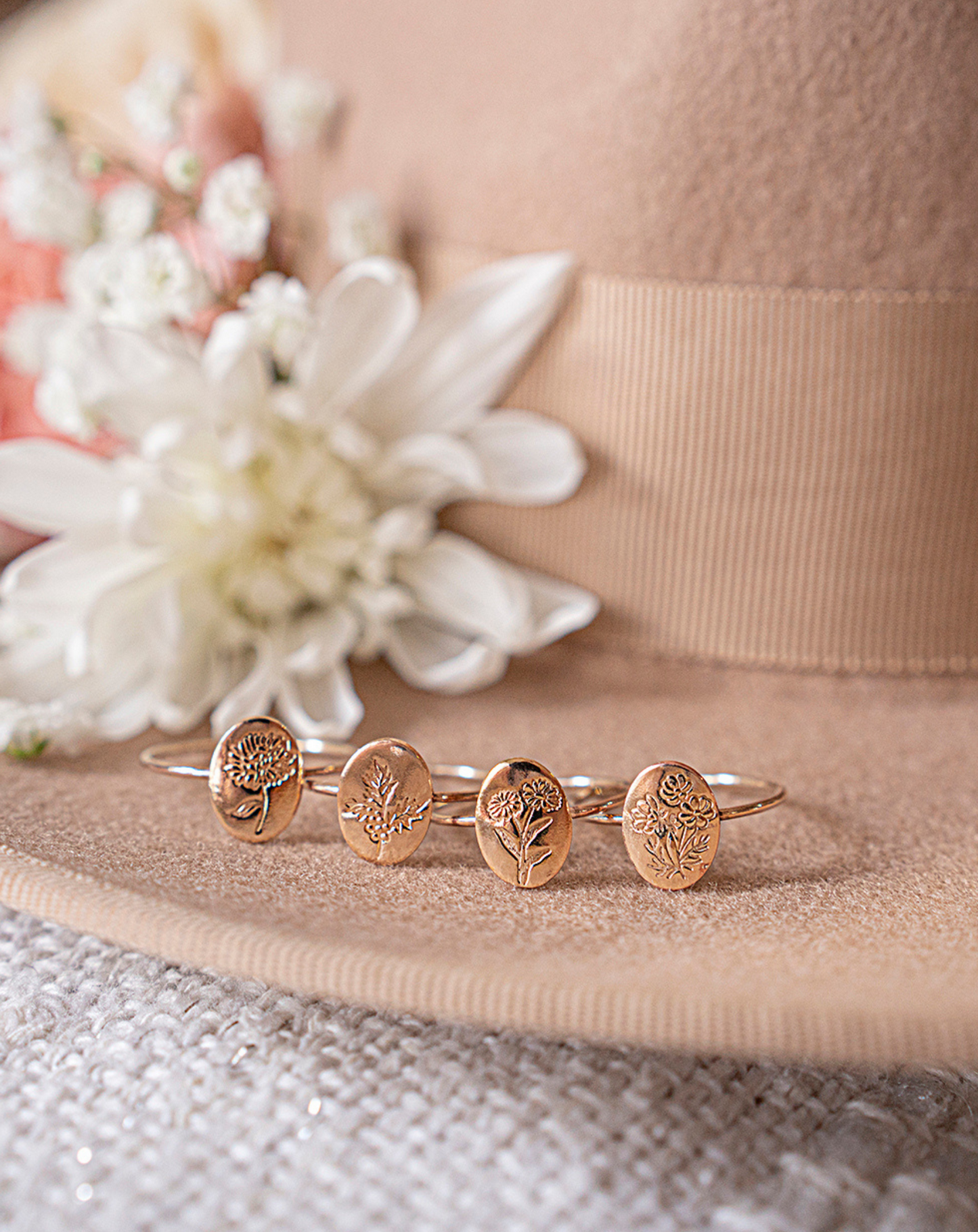 Birth Flower Ring