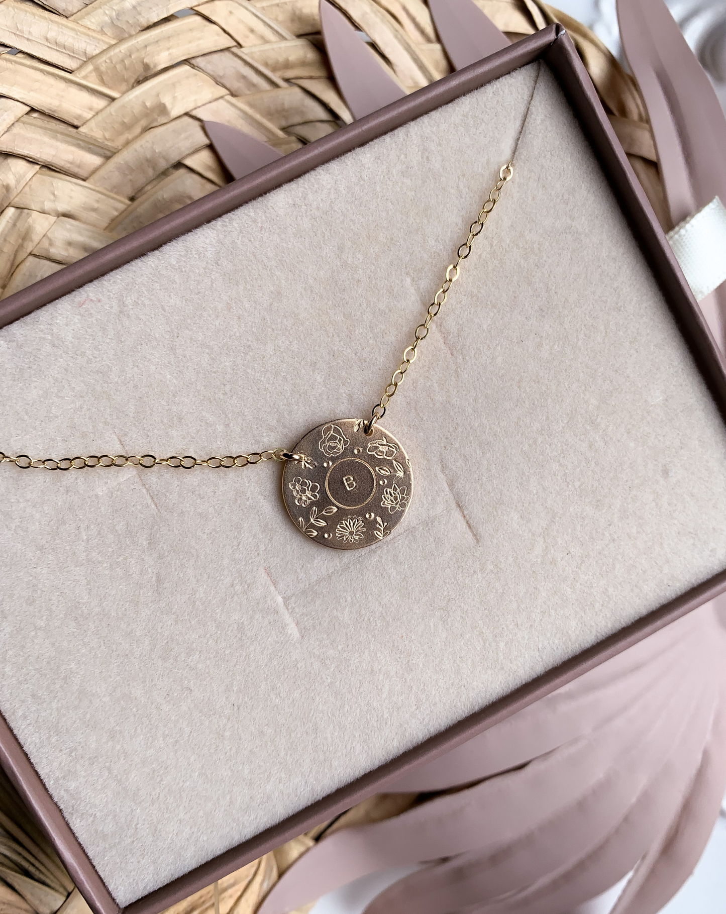 Family Wreath Necklace