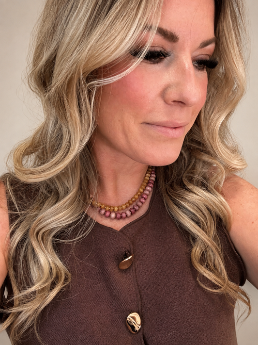 Fall Beaded Necklaces