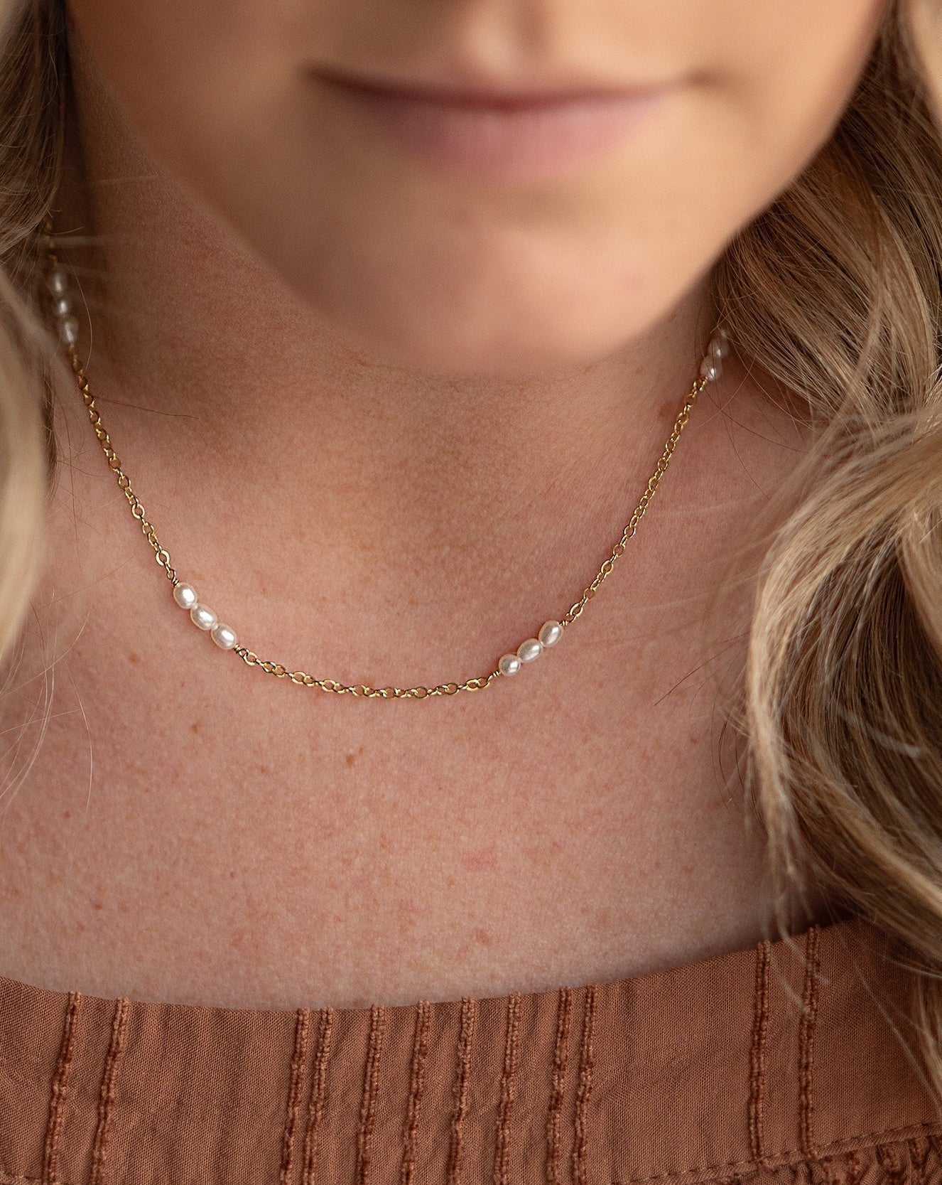 Pearl Custer Necklace