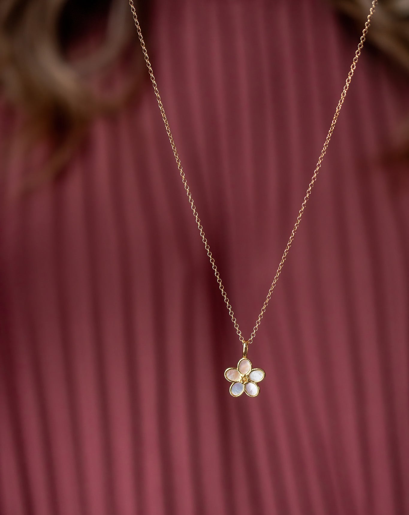 Daisy Charm Necklace