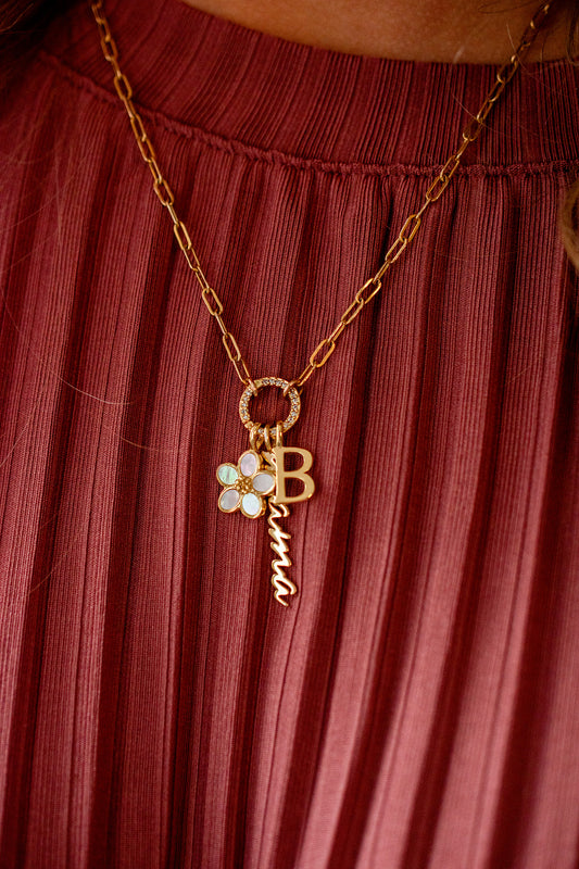 Daisy Charm Necklace