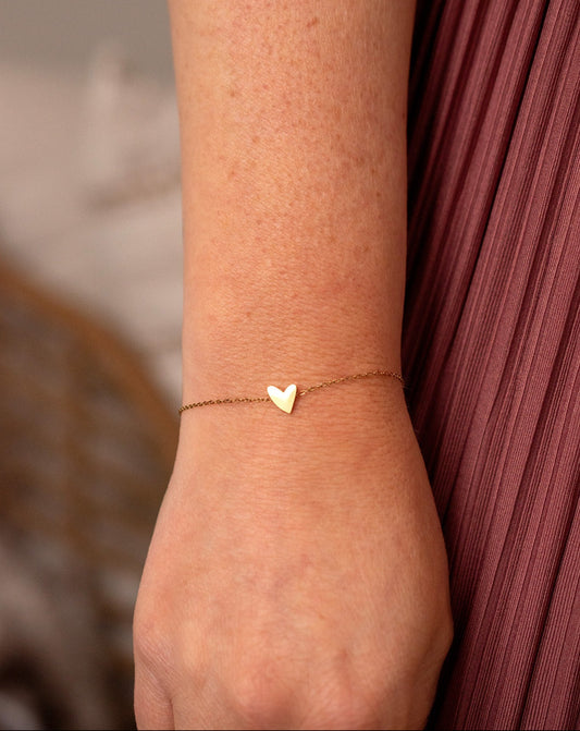 Single Heart Bracelet