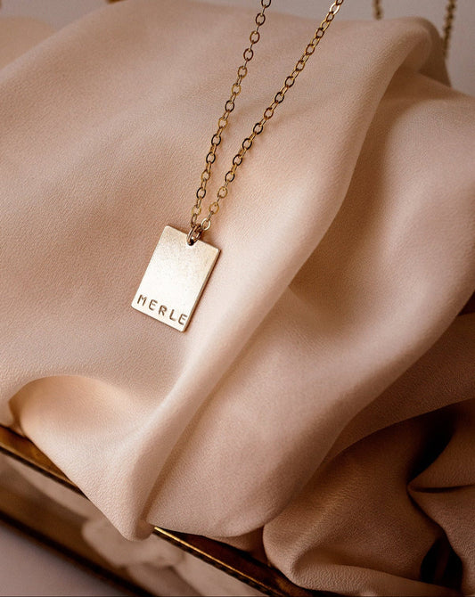 Rectangle Necklace