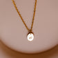Teeny Oval Necklace