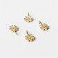 CZ Floral Charm Necklace