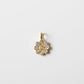 CZ Flower Charm