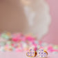 Checkered Purple Heart Studs