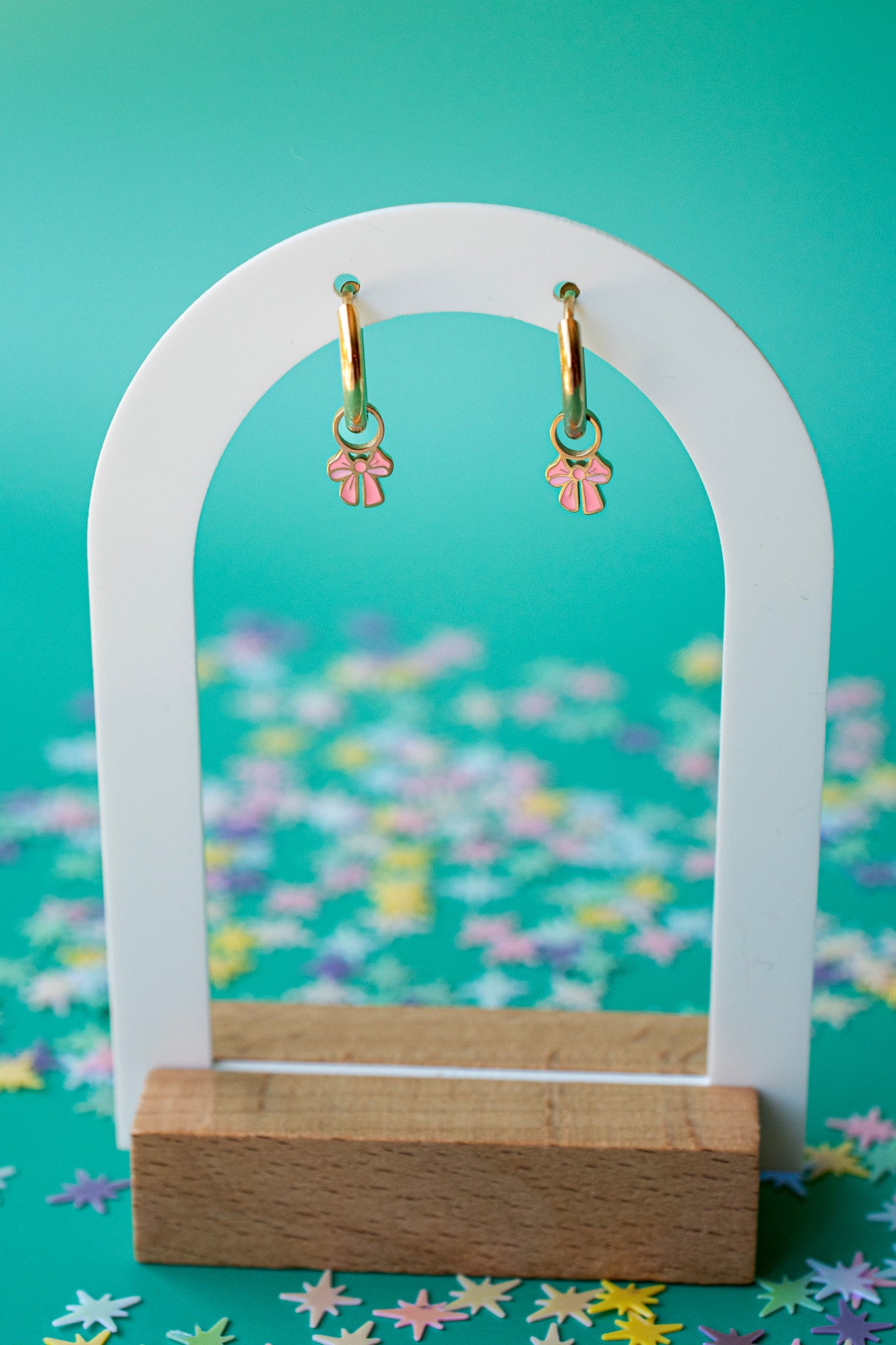 Pink Bow Charm