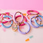Colourful Enamel Hoops