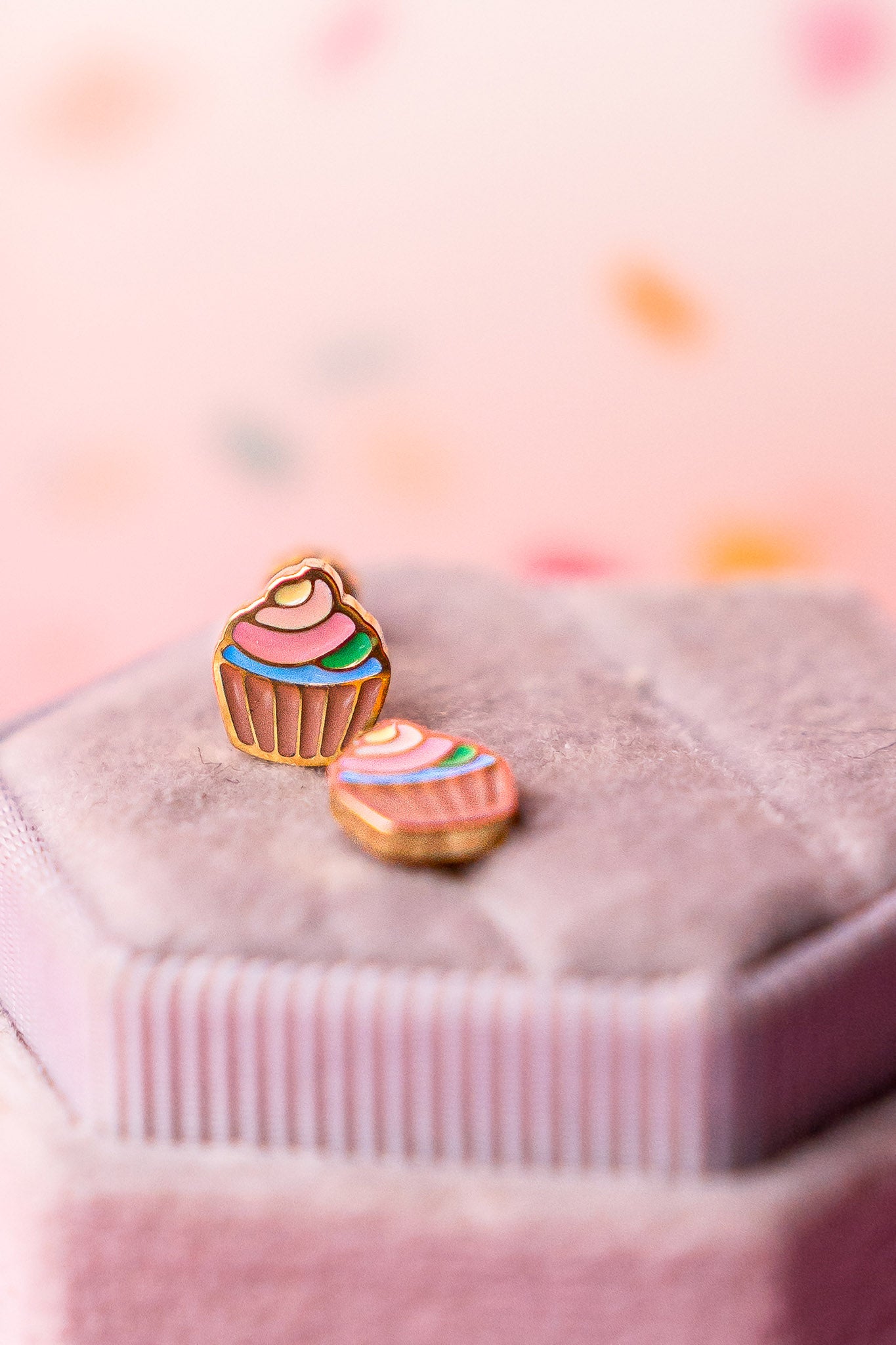 Cupcake Studs