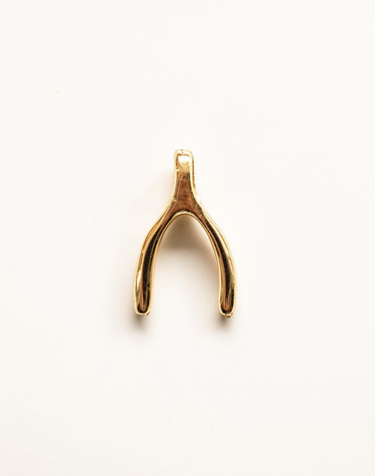 Wishbone Charm