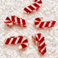 Candy Cane Claw Clips