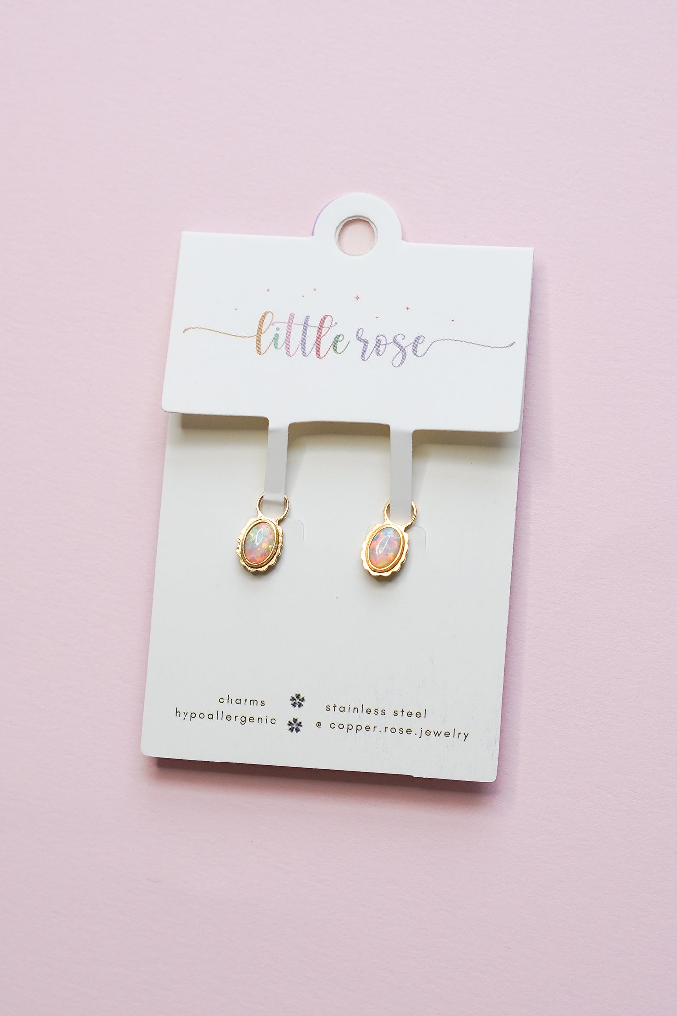 Anniversary Opal Charms