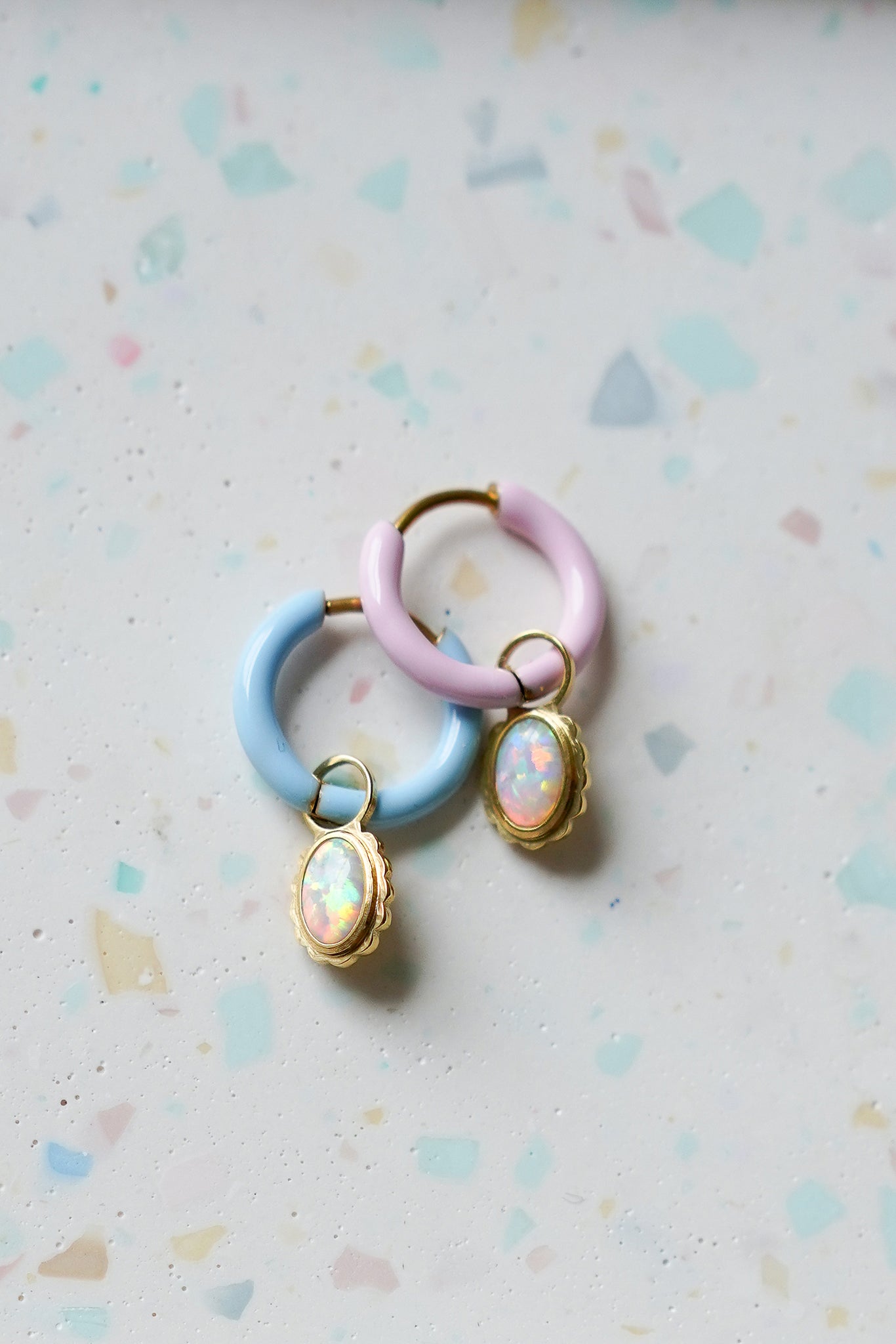 Anniversary Opal Charms