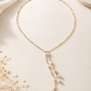 Pearl Lariat Necklace