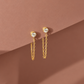 Celeste Chain Studs