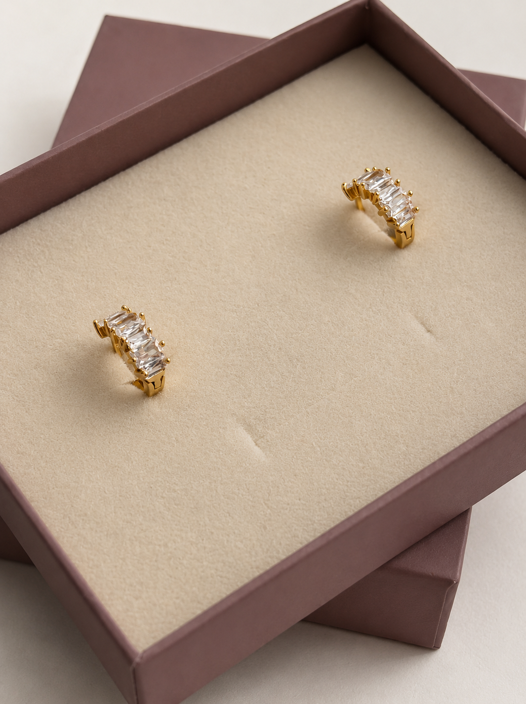 Mini Baguette Hoops
