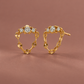 Sparkle Chain Studs