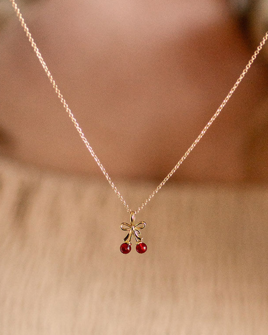 Cherry Charm Necklace