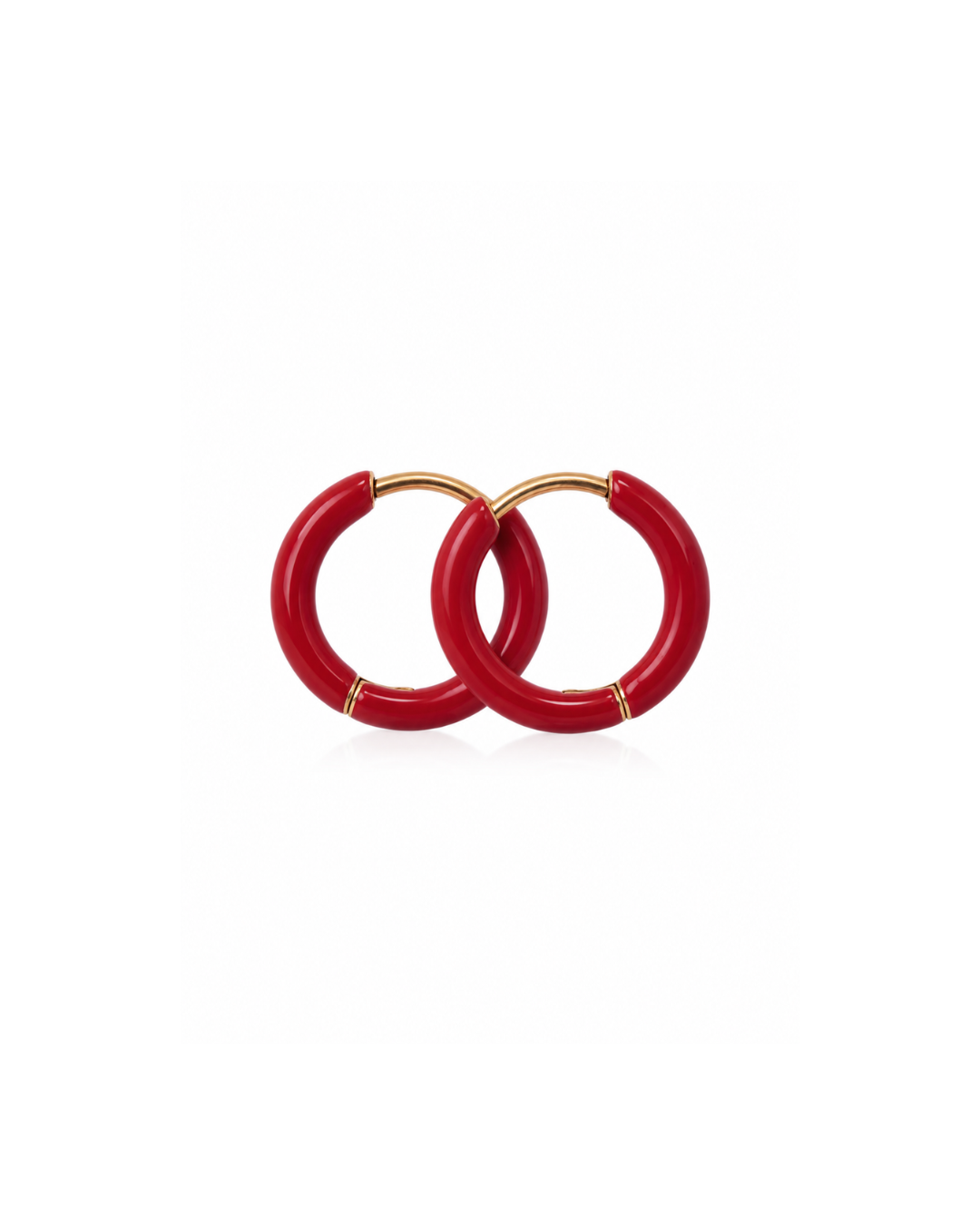 Colourful Enamel Hoops